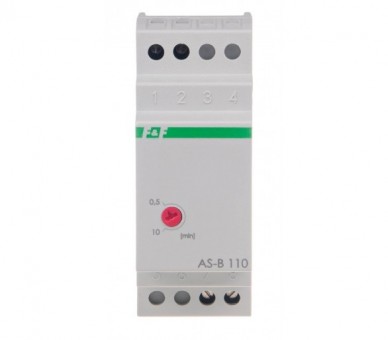 AS-B110 automat schodowy, montaż na szynie DIN 110V F&F