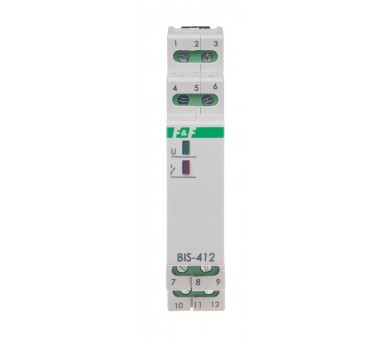 BIS-412-24V Przekaźnik bistabilny grupowy 9-30 V AC/DC F&F