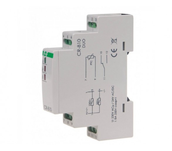 CR-810DUO przekaźnik rezystancyjny CR-810 F&F