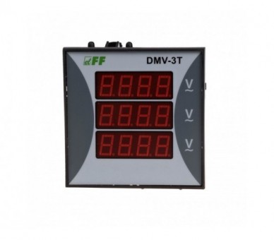 DMV-3T cyfrowy wskaźnik napięcia, trójfazowy DMV-3T F&F