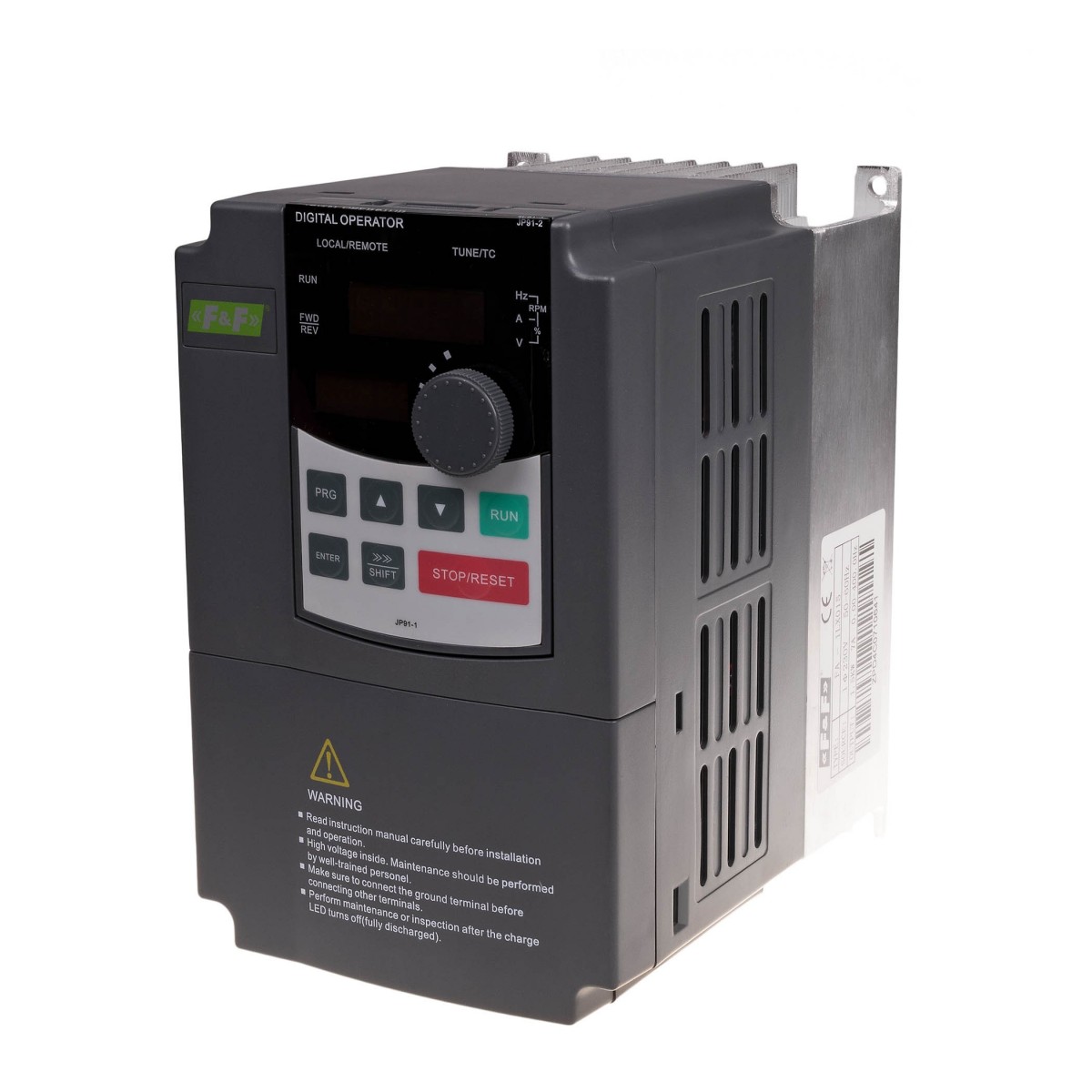 FA-1L040 Falownik jednofazowy Uwe230V AC, Iwe36A, Uwy3x230V AC, Iwy16A, Pmax4kW F&F