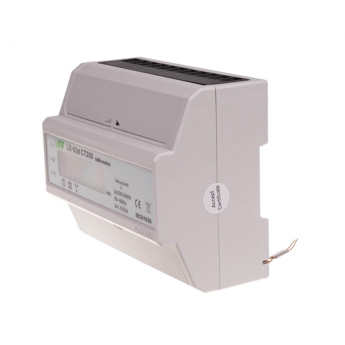 LE03D-CT200 licznik energii elektrycznej LE-03D CT200 F&F
