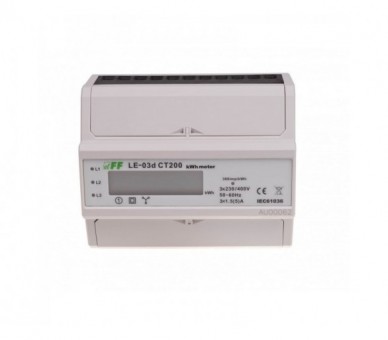 LE03D-CT200 licznik energii elektrycznej LE-03D CT200 F&F