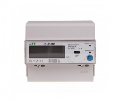 LE-03MP Licznik energii elektrycznej MODBUS RS-485 -trójfazowy LE-03MP F&F