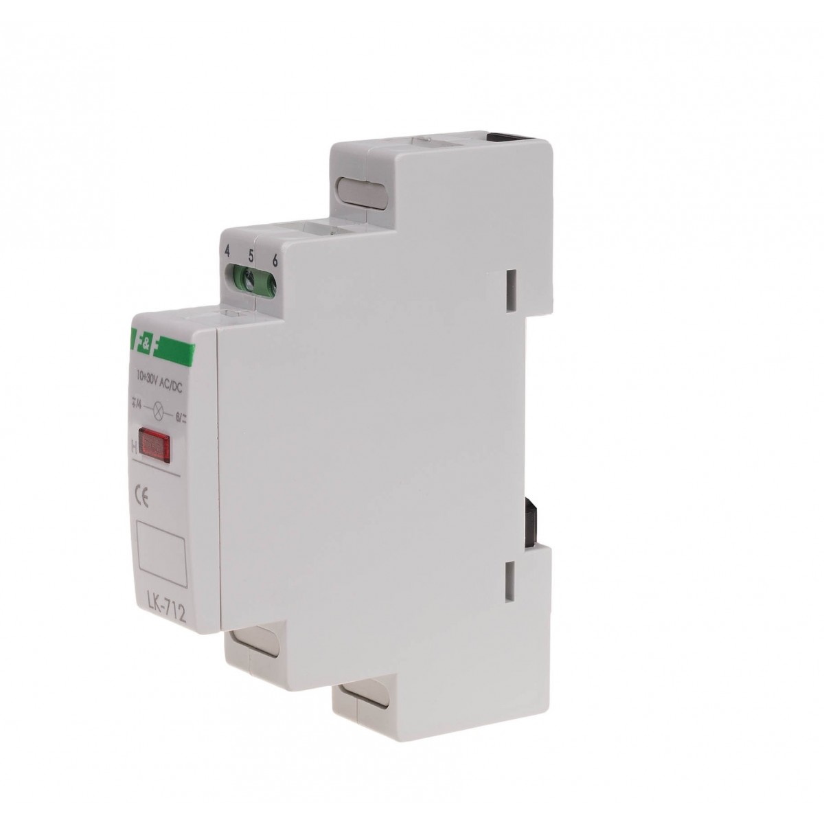 LK-712G-30-130V lampka kontrolna zasilania - jednofazowa LK-712 G 30-130V F&F