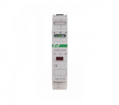 LK-712G-30-130V lampka kontrolna zasilania - jednofazowa LK-712 G 30-130V F&F