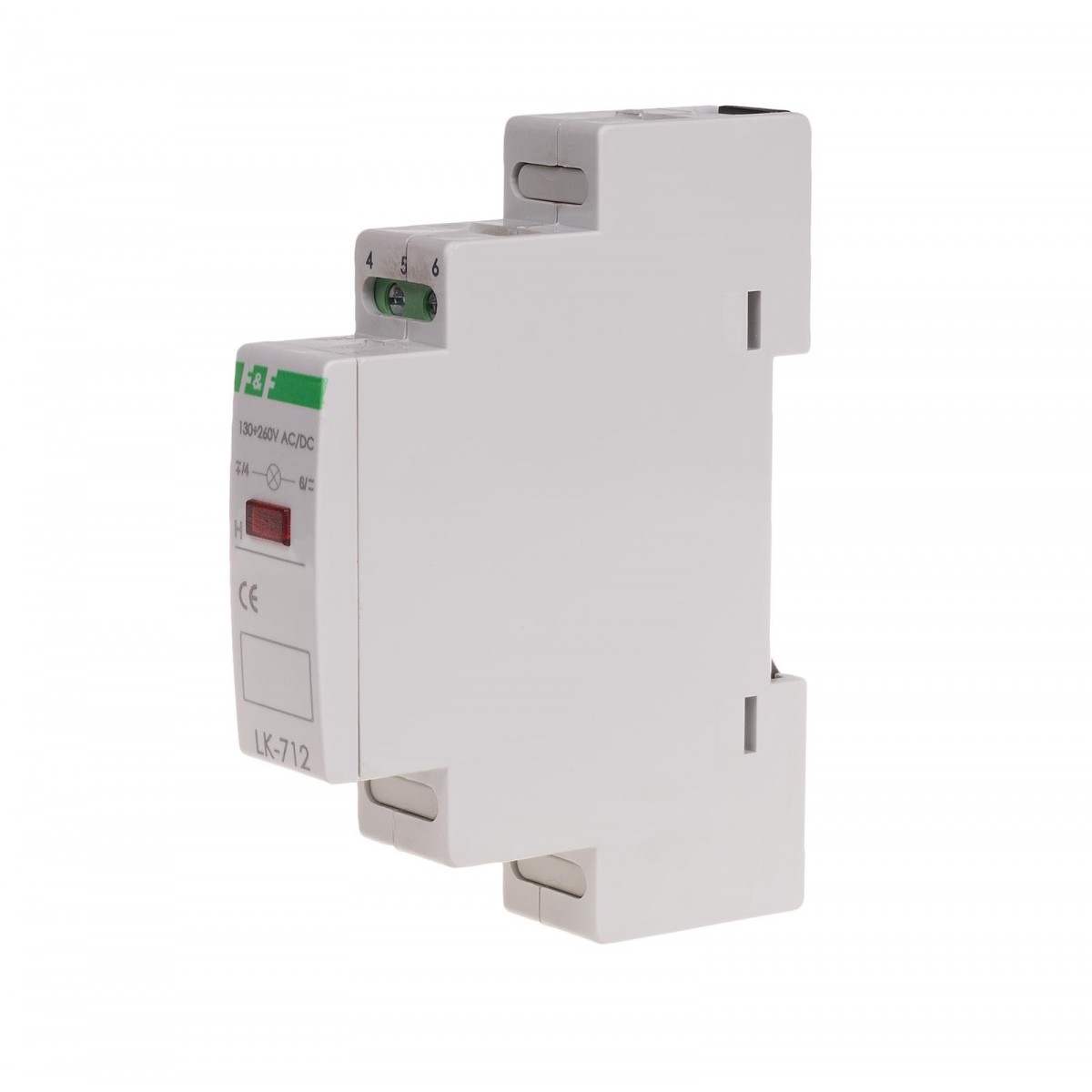 LK-712R-10-30V lampka kontrolna zasilania - jednofazowa LK-712 R 10-30V F&F