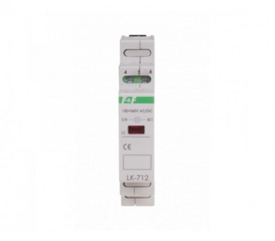 LK-712R-10-30V lampka kontrolna zasilania - jednofazowa LK-712 R 10-30V F&F