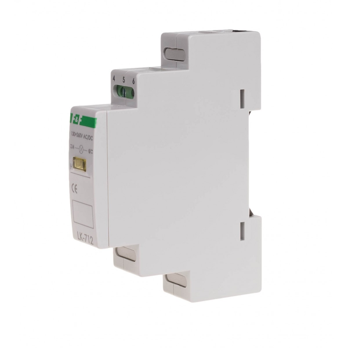 LK-712Y-130-260V lampka kontrolna zasilania - jednofazowa LK-712 Y 130-260V F&F
