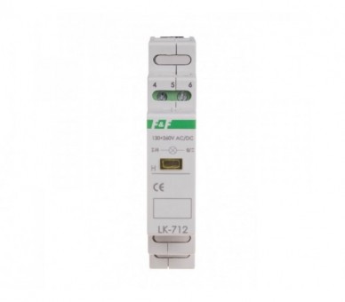 LK-712Y-130-260V lampka kontrolna zasilania - jednofazowa LK-712 Y 130-260V F&F
