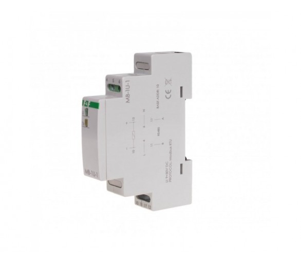 MAX-MB-1U-1 przetwornik pomiaru napięcia, jednofazowy, z wyjściem MODBUS RTU F&F