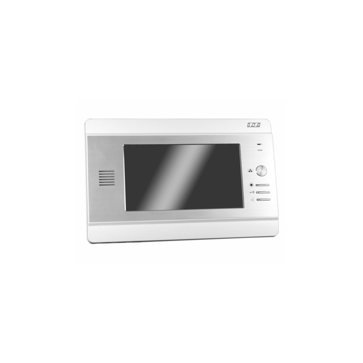 MK-02 Monitor w kolorze białym, panel aluminium F&F MK-02 Monitor w kolorze białym, panel aluminium F&F