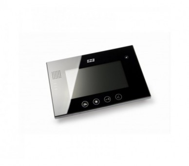MK-03 Monitor szklany nano-glas czarny, sterowanie bramy F&F