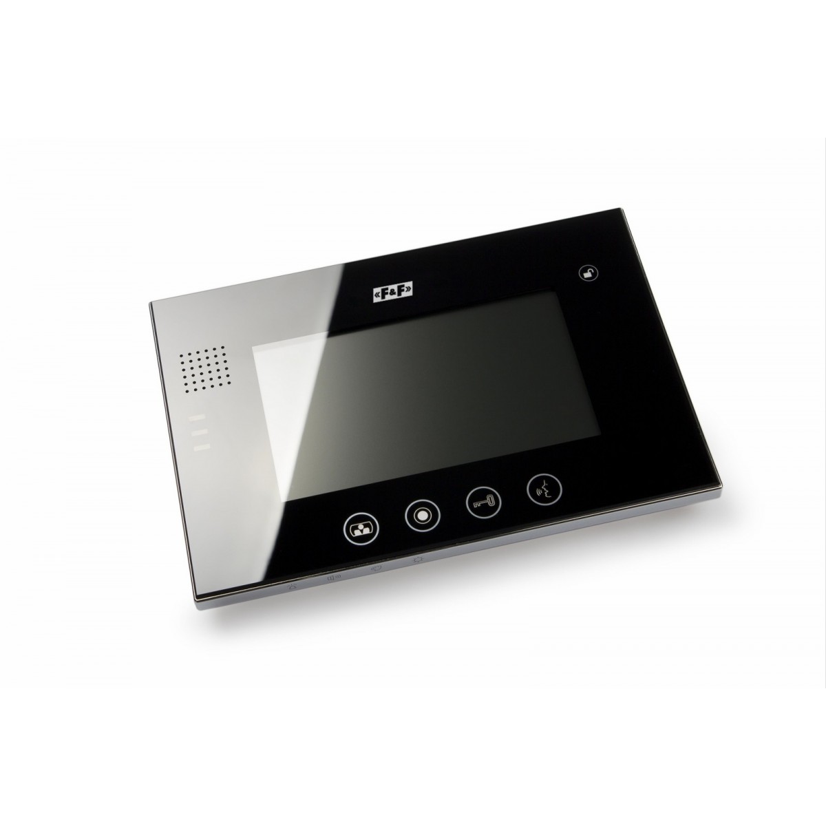 MK-03 Monitor szklany nano-glas czarny, sterowanie bramy F&F