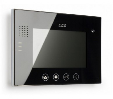 MK-03 Monitor szklany nano-glas czarny, sterowanie bramy F&F