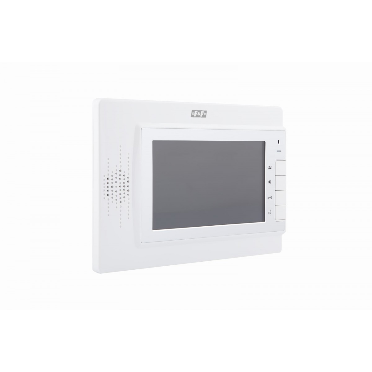 MK-04W Monitor: monitor 7 kolorowy, sterowanie napędem bramy, biały + zasilacz 14,5V 19W F&F