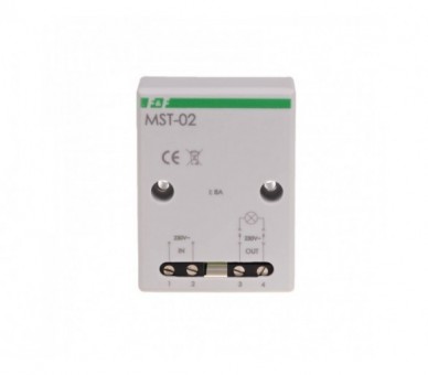 MST-02 soft start do lamp halogenowych, 230V, 8A, zaciski śrubowe F&F