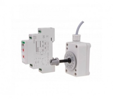 PCU-518DUO przekaźnik czasowy z zewnnetrznym potencjometrem nastawy czasu, styk: 1NO/NC, U230 i 24V F&F