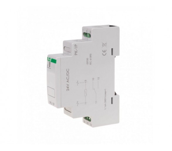 PK-1P-24V przekaźnik elektromagnetyczny PK-1P 24 V F&F