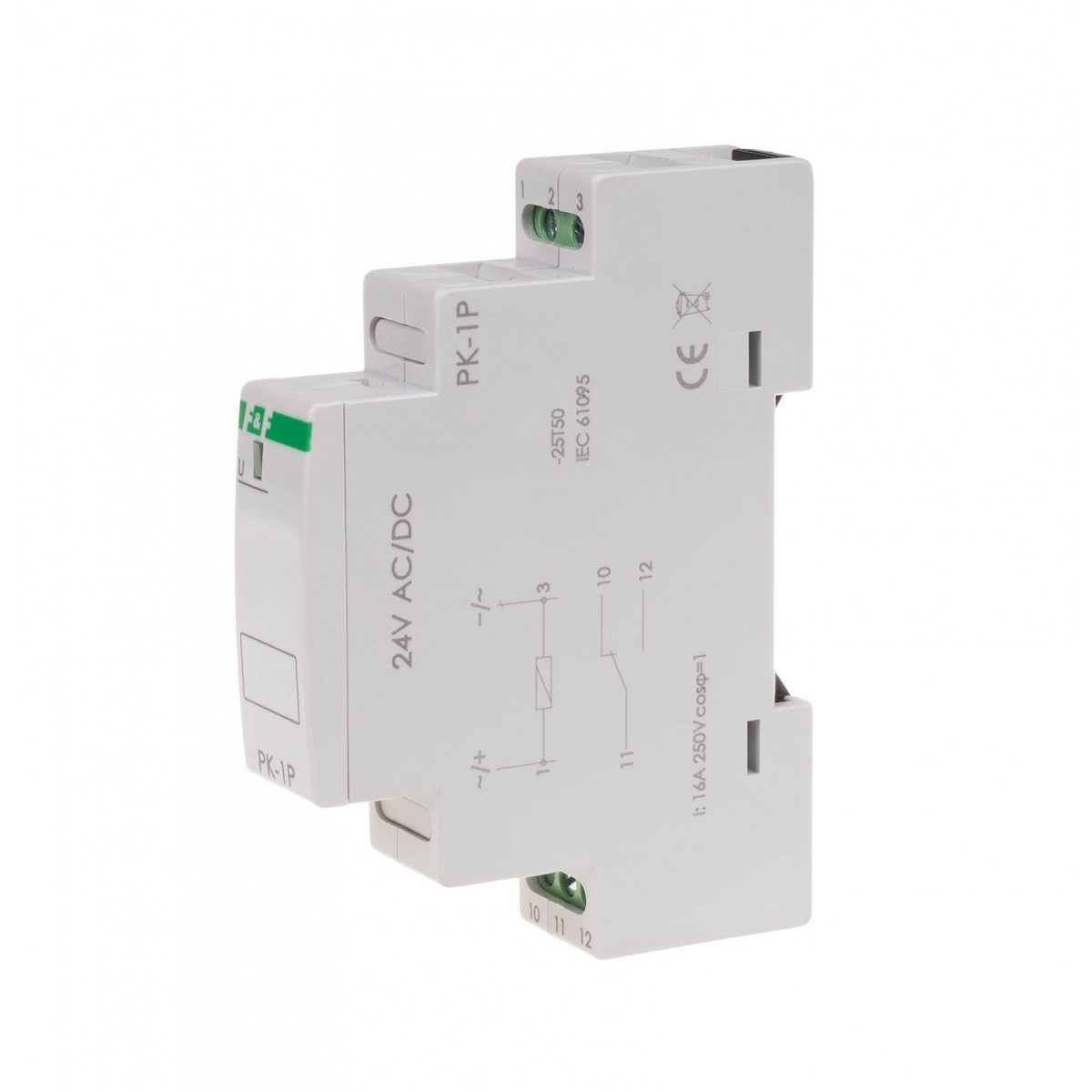 PK-1P-24V przekaźnik elektromagnetyczny PK-1P 24 V F&F