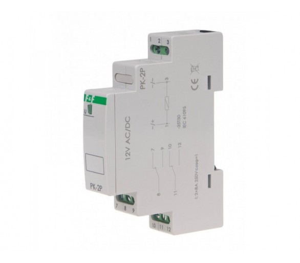 PK-2P-12V przekaźnik elektromagnetyczny PK-2P 12 V F&F