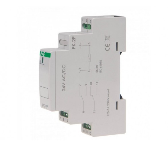 PK-2P-24V przekaźnik elektromagnetyczny PK-2P 24 V F&F
