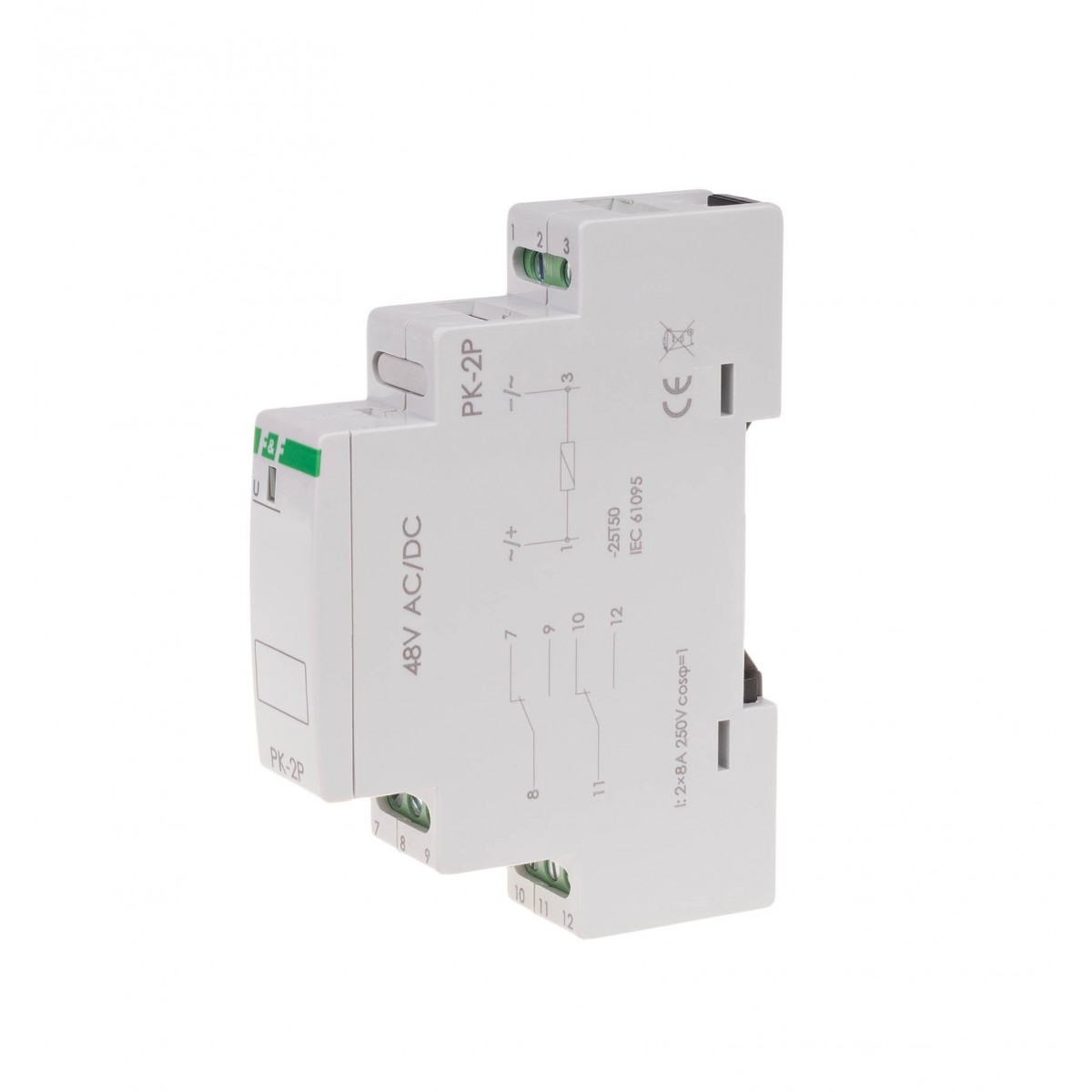 PK-2P-48V przekaźnik elektromagnetyczny PK-2P 48 V F&F