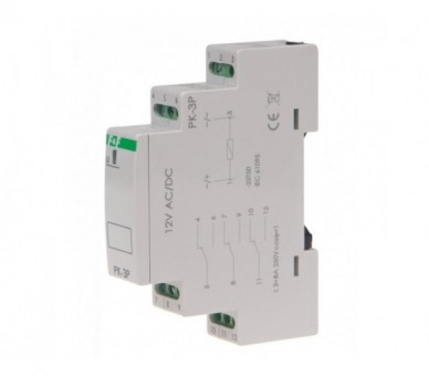 PK-3P-12V przekaźnik elektromagnetyczny PK-3P 12V F&F
