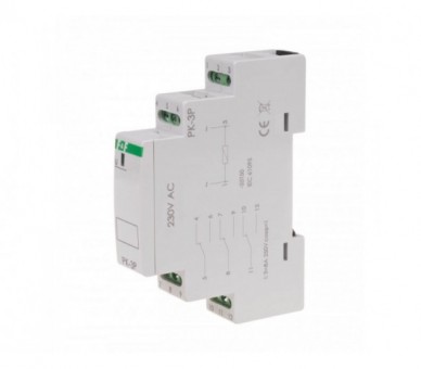 PK-3P-230V przekaźnik elektromagnetyczny PK-3P 230V F&F