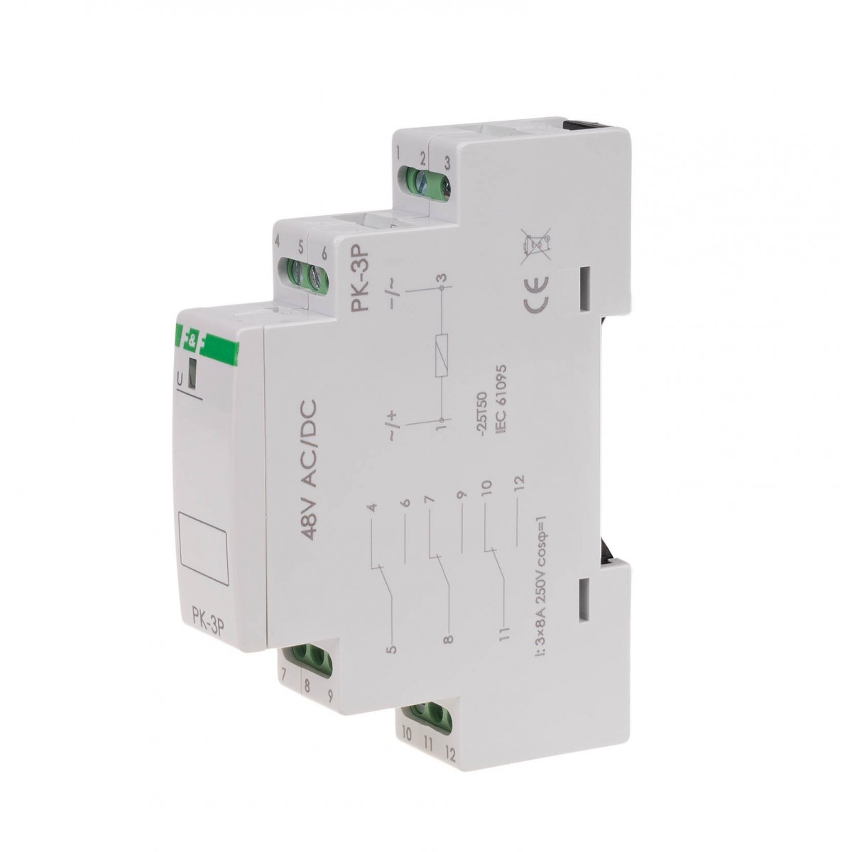 PK-3P-48V przekaźnik elektromagnetyczny PK-3P 48V F&F