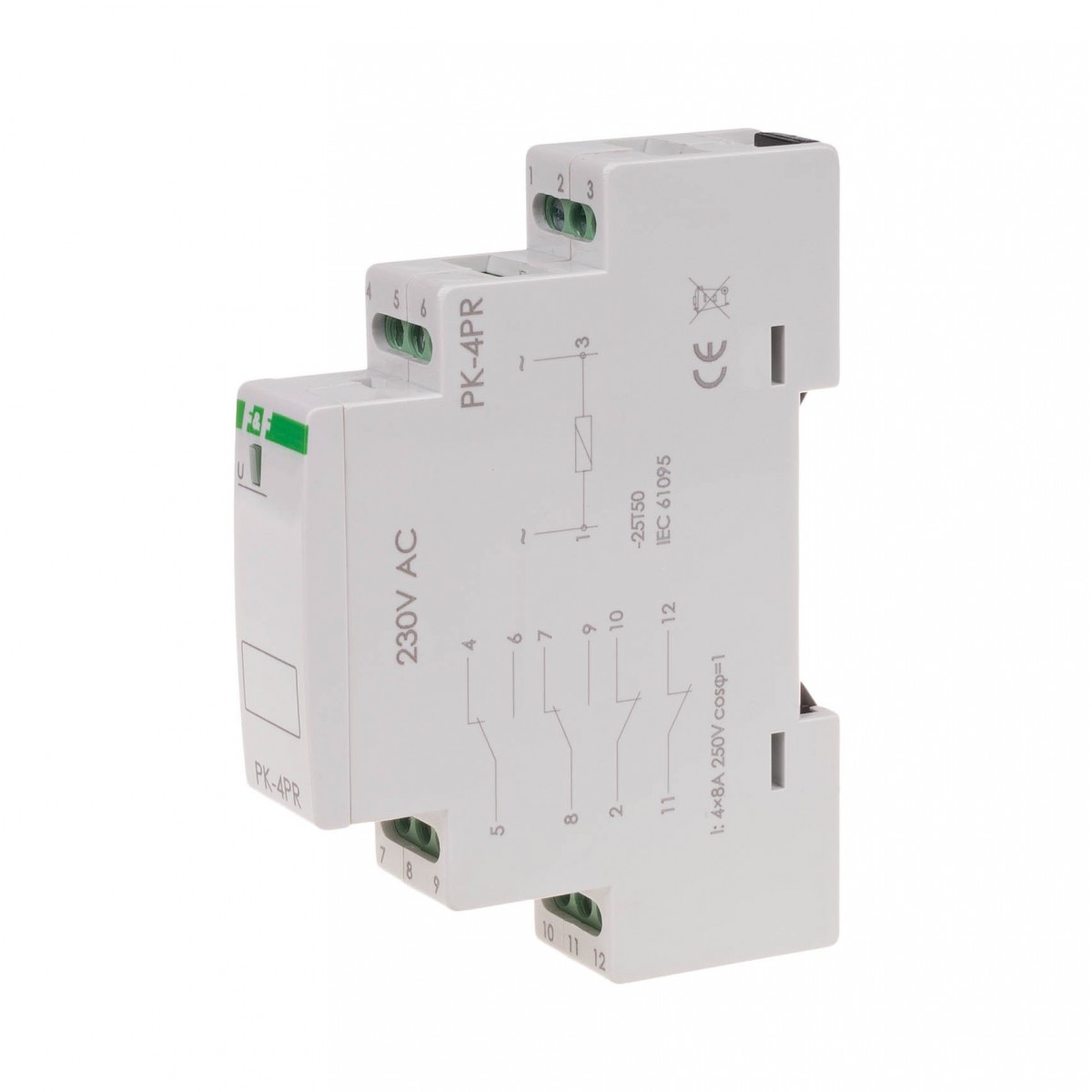 PK-4PR-230V przekaźnik elektromagnetyczny PK-4PR 230V F&F