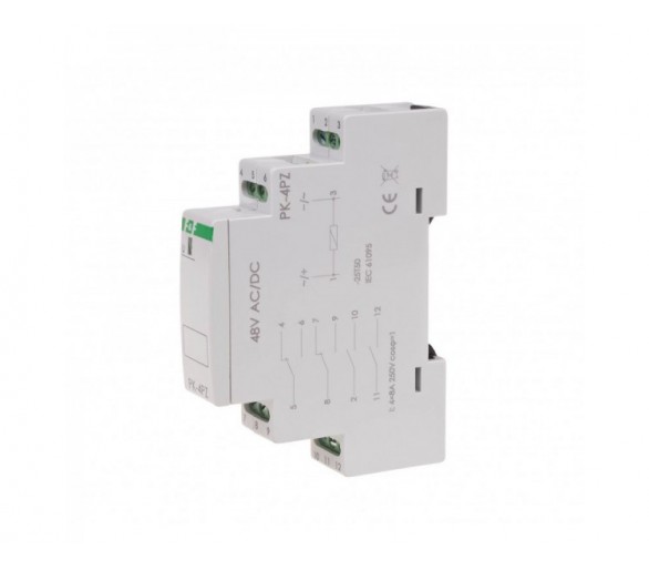 PK-4PZ-48V przekaźnik elektromagnetyczny PK-4PZ 48V F&F