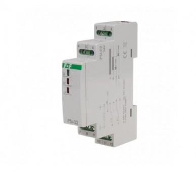 PSI-02-24V przetwornik sygnału ciągły na impuls PSI-02 24V,montaz na szynie DIN F&F