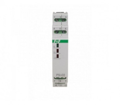 PSI-02-24V przetwornik sygnału ciągły na impuls PSI-02 24V,montaz na szynie DIN F&F