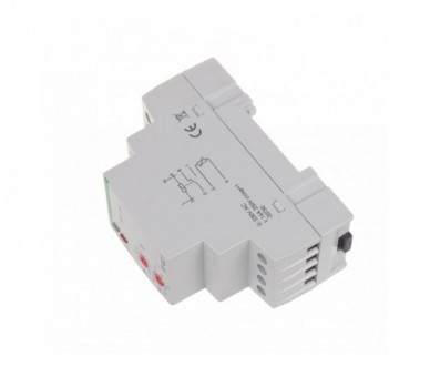 RT-821 regulator temperatury - zakres temperatur -4-5°C montaz na szynie DIN, styk: 1NO/NC 230V AC F&F