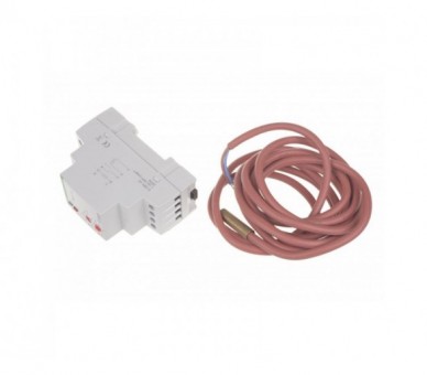 RT-823 regulator temperatury - zakres temperatur 60-95°C montaz na szynie DIN, styk: 1NO/NC 230V AC F&F