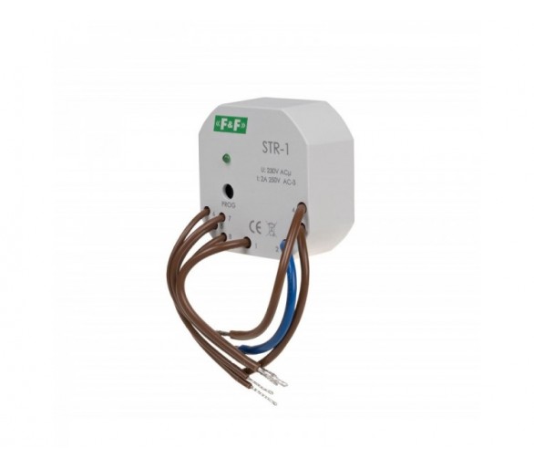 STR-1 sterownik roletowy, dwuprzyciskowy STR-1 napięcie 230V AC F&F