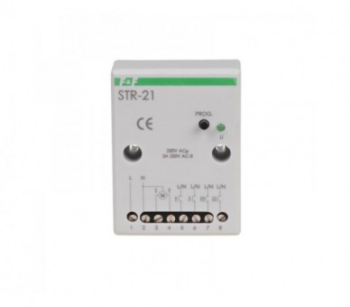 STR-21 sterownik roletowy, dwuprzyciskowy STR-21 napięcie 230V AC F&F