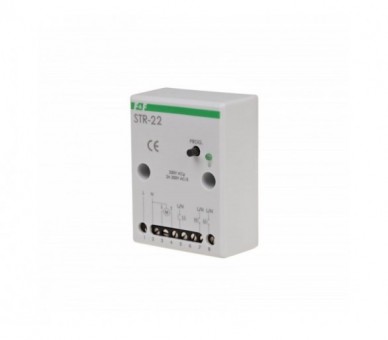STR-22 sterownik roletowy, jednoprzyciskowy STR-22 napięcie 230V AC F&F