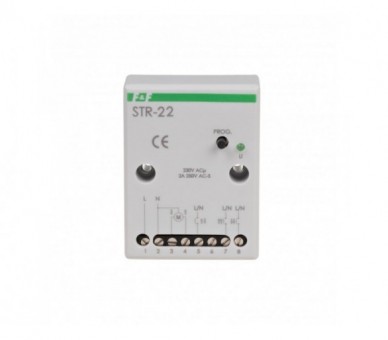 STR-22 sterownik roletowy, jednoprzyciskowy STR-22 napięcie 230V AC F&F