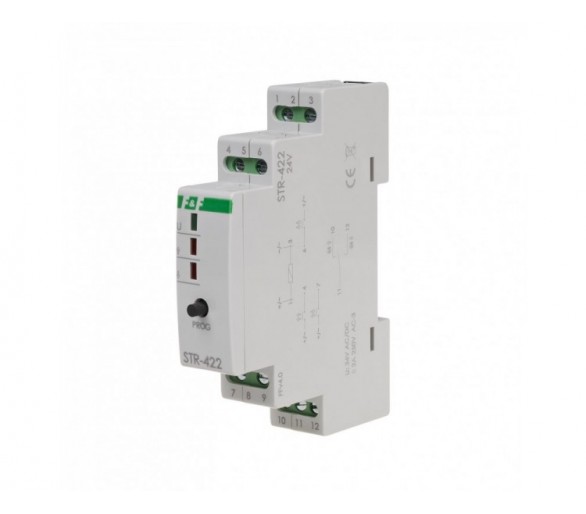 STR-422-24V sterownik roletowy, jednoprzyciskowy STR-422 24V napięcie 24V AC/DC F&F