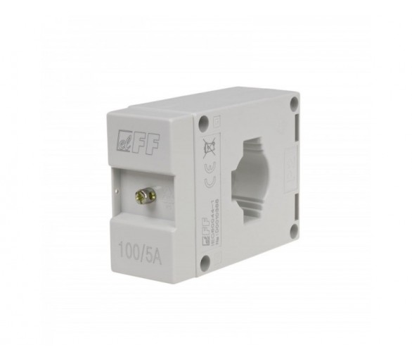 TI-100-5 Przekładnik prądowy 100/5A Ø22, kl. 0,5 F&F