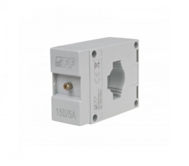 TI-150-5 Przekładnik prądowy 150/5A Ø22, kl. 0,5 F&F