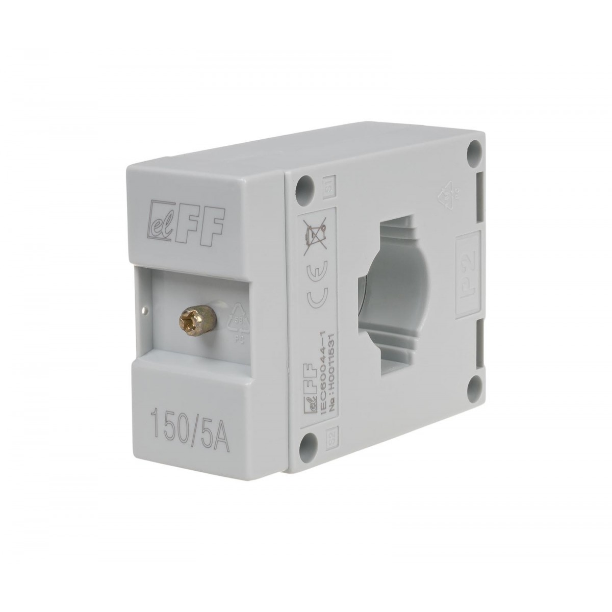 TI-150-5 Przekładnik prądowy 150/5A Ø22, kl. 0,5 F&F