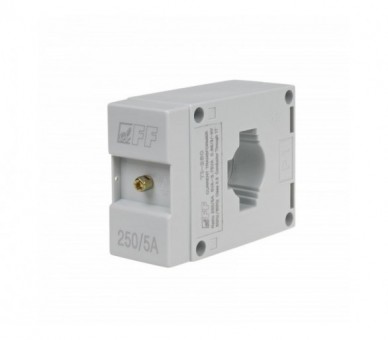 TI-250-5 Przekładnik prądowy 250/5A Ø22, kl. 0,5 F&F
