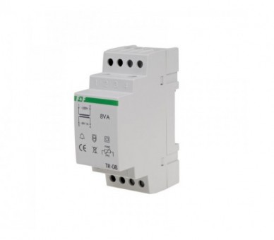 TR-08 transformator sieciowy TR-08 zasilanie 230V AC 8V 1A F&F