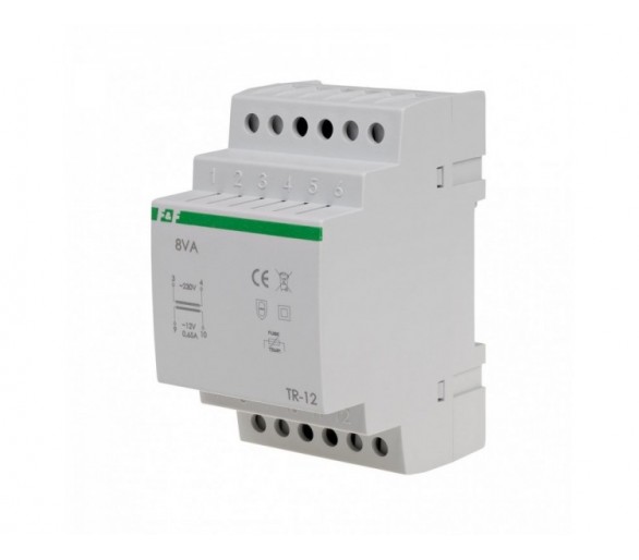 TR-12 transformator sieciowy TR-12 zasilanie 230V AC 12V 0,66A F&F