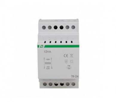 TR-24 transformator sieciowy TR-24 zasilanie 230V AC 24V 0,5A F&F