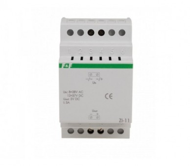 ZI-11 stabilizator impulsowy 5V DC ZI-11 8-28V AC / 12-37V DC 3A F&F