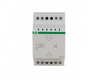 ZI-12 stabilizator impulsowy 12V DC ZI-12 12-28V AC / 16-37V DC 3A 3A F&F